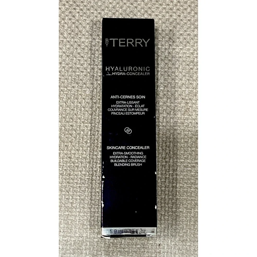 BY TERRY Hyaluronic Hydra Concealer 600‎ DARK Skincare Face .19 fl oz NEW In Box
